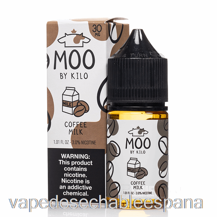 Vape España Café Con Leche - Sales Moo - 30ml 50mg